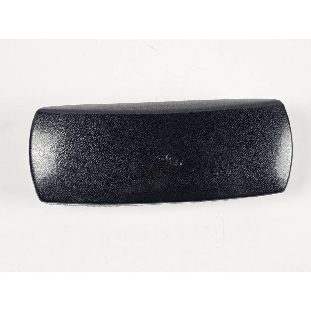 Zero G Titanium Eyeglasses Case Only Clamshell Mesh Top Black Silver